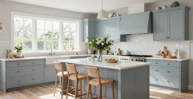17 Blue Gray Kitchen Cabinets Ideas for Sophisticated Style