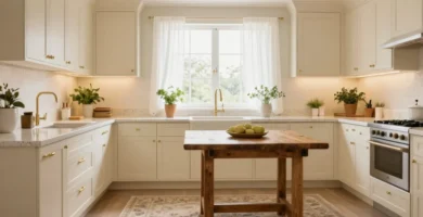 17 Cream Colored Kitchen Cabinets Ideas for Soft Elegance
