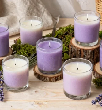 17 Lavender Scented Candle Ideas for Relaxing Spaces