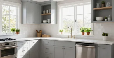 17 Light Grey Kitchen Cabinets Ideas for Clean Modern Style