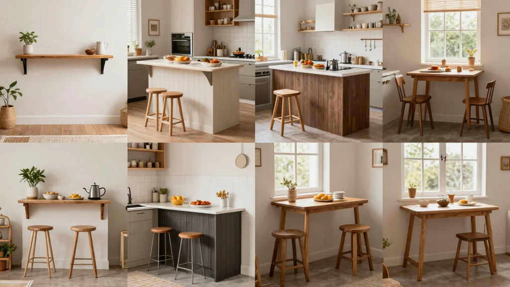 17 Small Kitchen Breakfast Bar Ideas for Small Homes