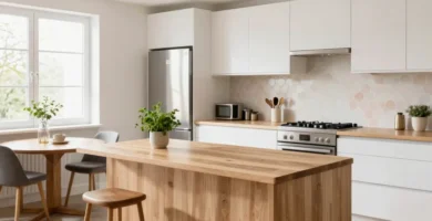 17 Small Kitchen Island Ideas: Space Saving & Stylish