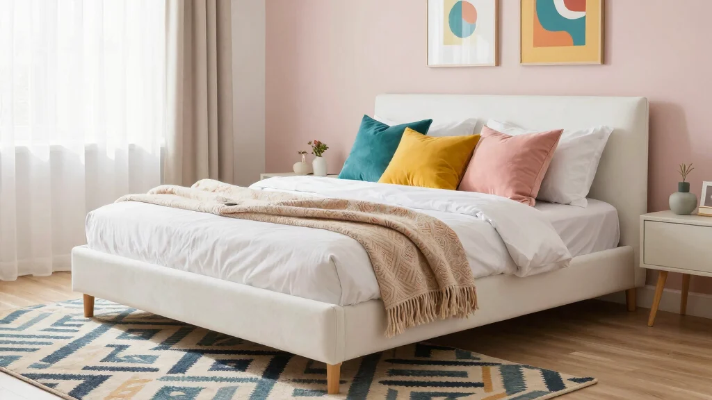 17 White Bedding Pop of Color Ideas for Stylish Accents