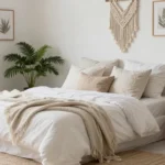 17 White Boho Bedding Ideas for Relaxed Natural Style
