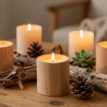 17 Wood Scented Candles Ideas for Earthy Calm
