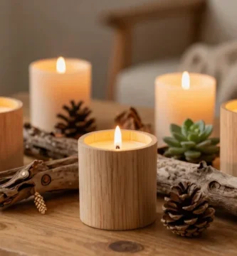 17 Wood Scented Candles Ideas for Earthy Calm