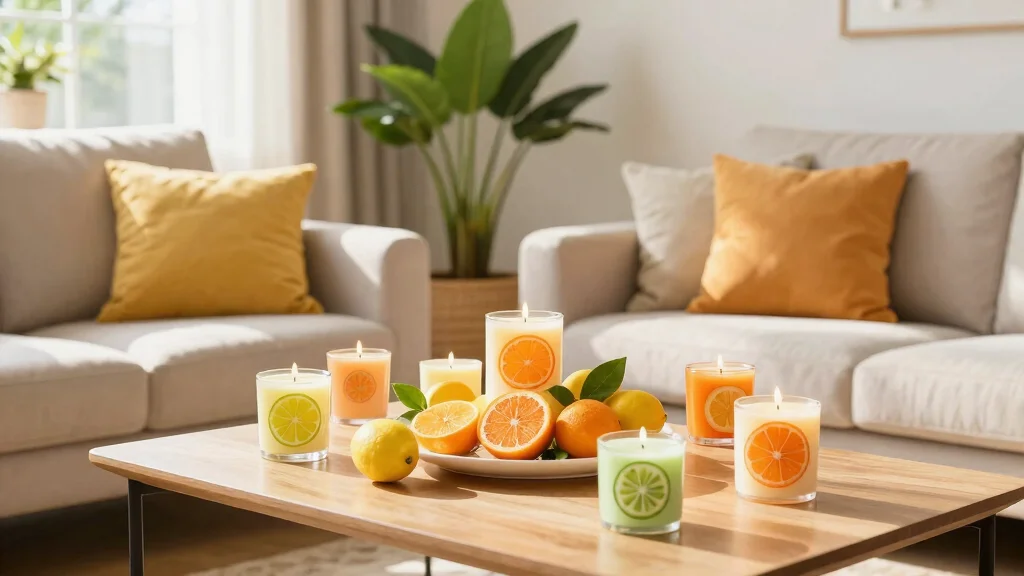 18 Citrus Scented Candles Ideas for Bright Energy