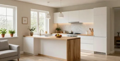 18 Small Open Kitchen Ideas for Airy Homes