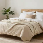19 Beige and White Bedding Ideas for Warm Minimal Style