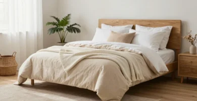 19 Beige and White Bedding Ideas for Warm Minimal Style