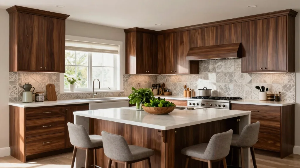 19 Dark Walnut Kitchen Cabinets Ideas for Elegant Kitchens