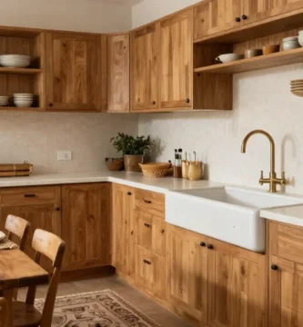 19 Light Brown Kitchen Cabinets Ideas for Cozy Natural Kitchens