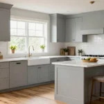 19 Light Gray Kitchen Cabinets Ideas for Neutral Balance