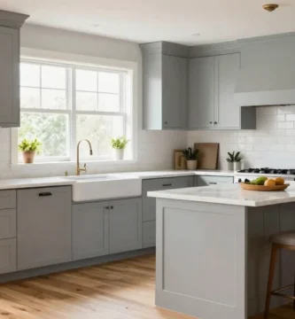 19 Light Gray Kitchen Cabinets Ideas for Neutral Balance