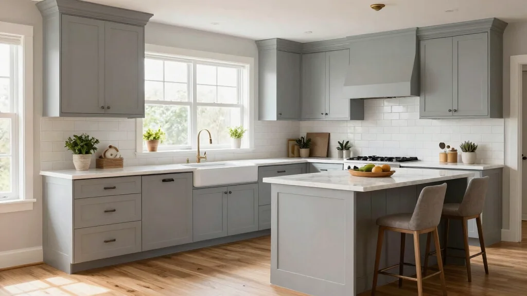 19 Light Gray Kitchen Cabinets Ideas for Neutral Balance