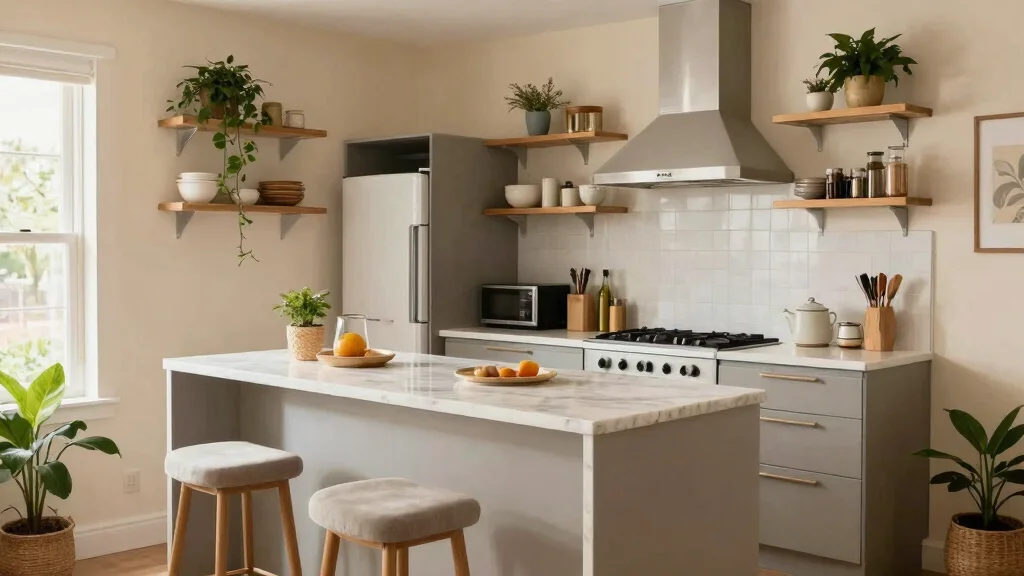 19 Small Kitchen Island Ideas with Seating