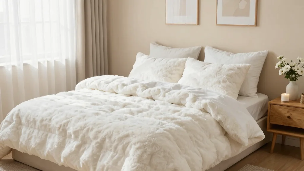 19 White Fluffy Bedding Ideas for Cozy Luxury Beds