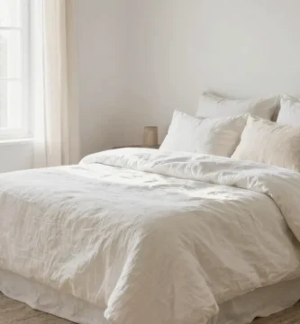 19 White Linen Bedding Ideas for Relaxed Luxury Sleep