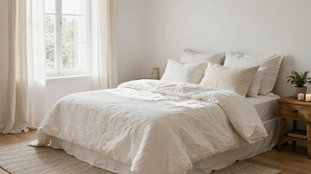19 White Linen Bedding Ideas for Relaxed Luxury Sleep